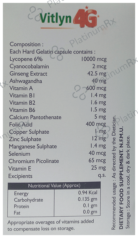 Vitlyn 4G Capsule