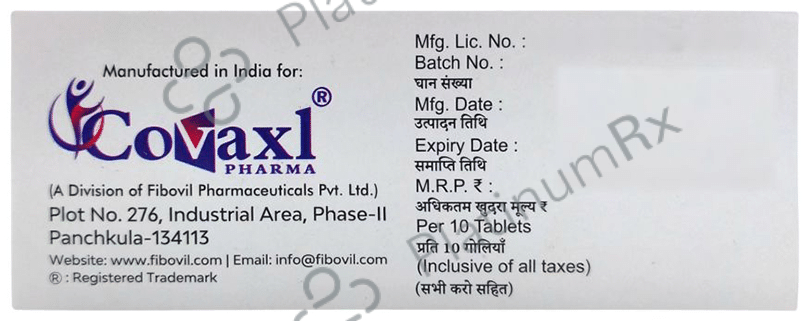 Etovax 90mg Tablet 10 Tablet Fibovil Pharma Pvt