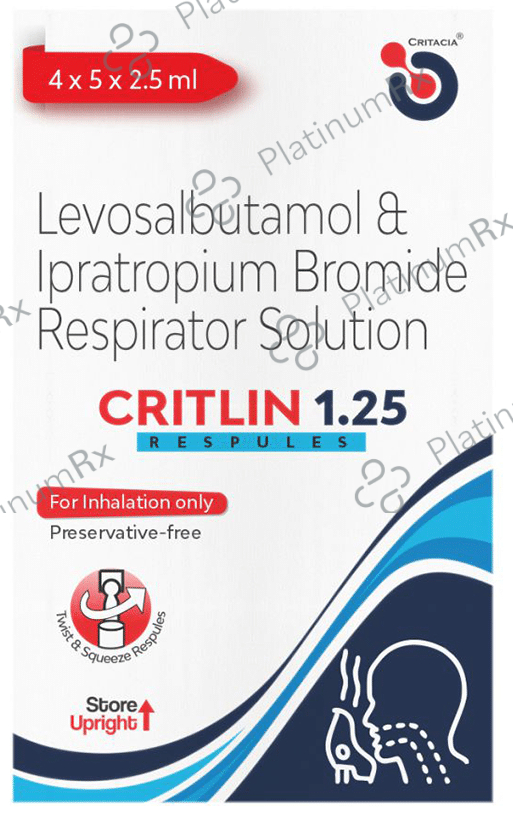 Critlin 1.25mg/500mcg Injection