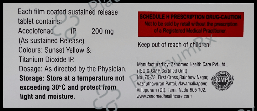 Acepain SR Tablet