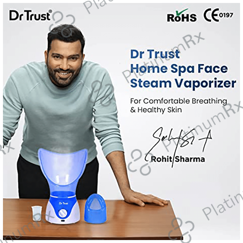 Dr Trust USA Home Spa Facial Steamer and Vaporizer Blue