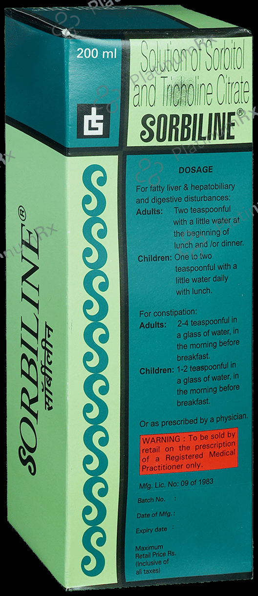 Sorbiline 7.15/0.55mg Syrup 200ml