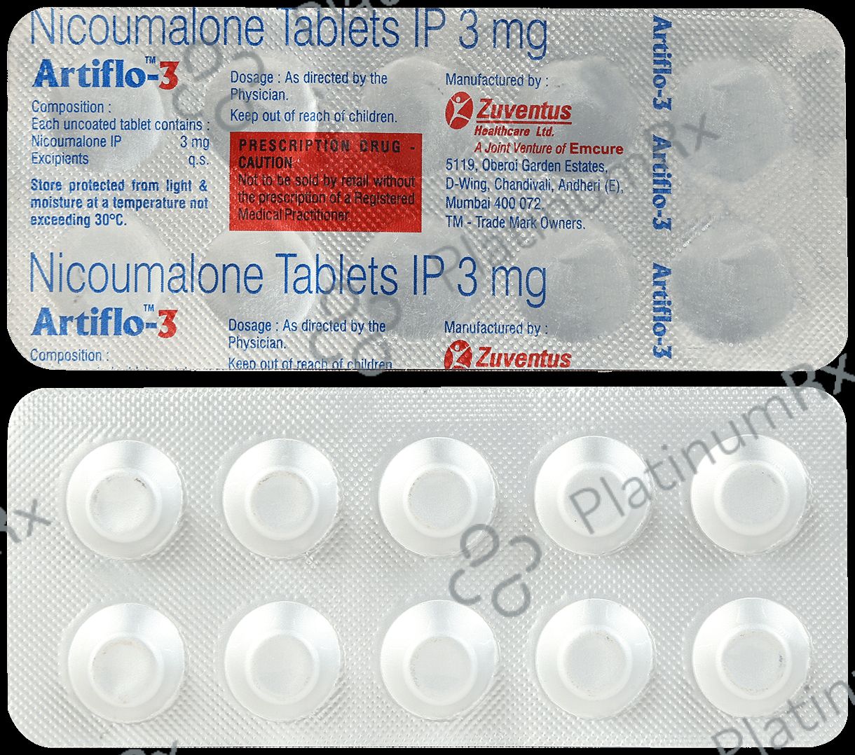 Artiflo 3mg Tablet 10s