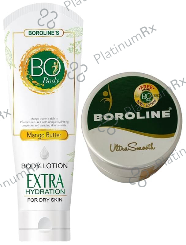 Boroline Ultra Smooth Cream - Moisturises, Heals, Protects & Promotes Skin Health with Boroline BO Body Mango Butter Body Lotion 7ml Free