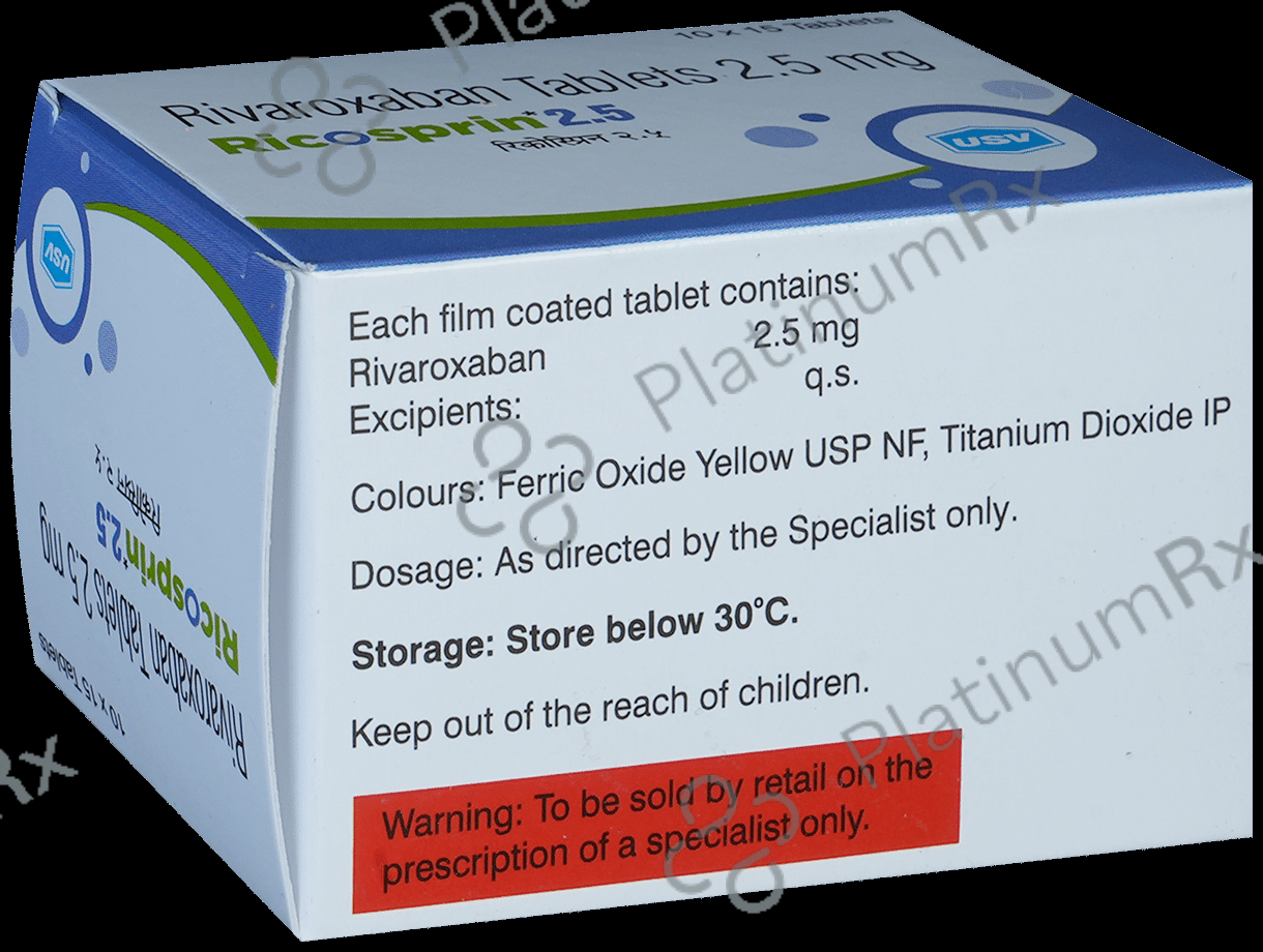 Ricosprin 2.5mg Tablet 15s