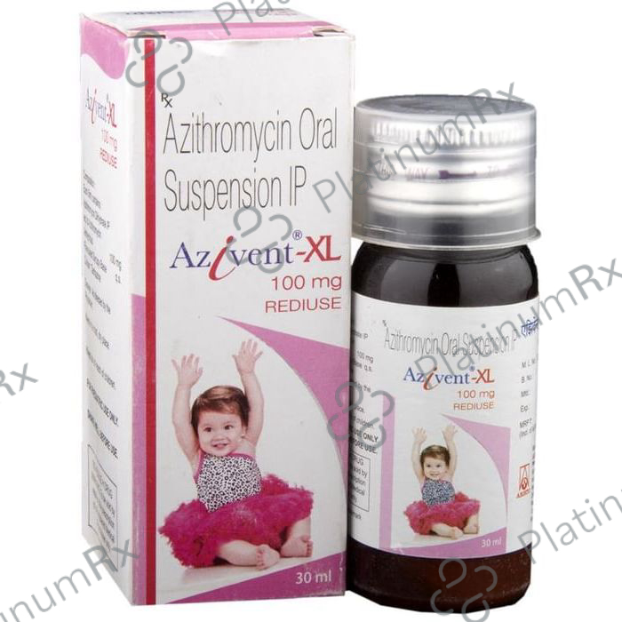 Azivent 100mg Rediuse Oral Suspension