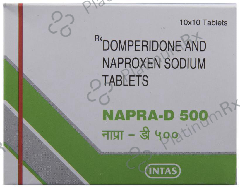 Napra D 10/500mg Tablet 10s