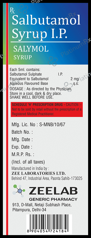 Salymol Syrup