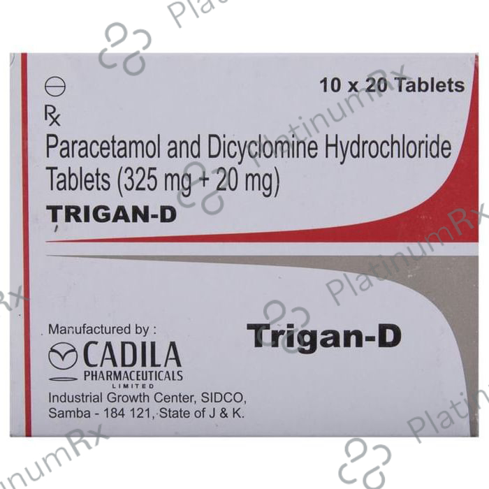 Trigan D 20/325mg Tablet 10s