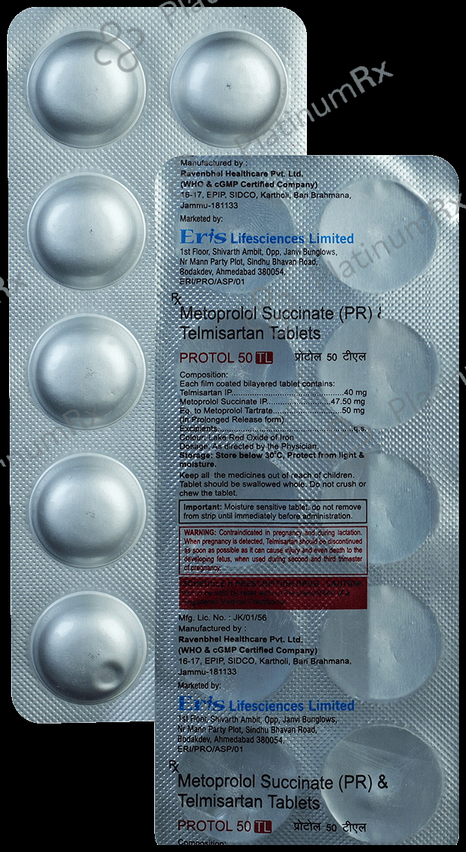 Protol 50 TL Tablet PR