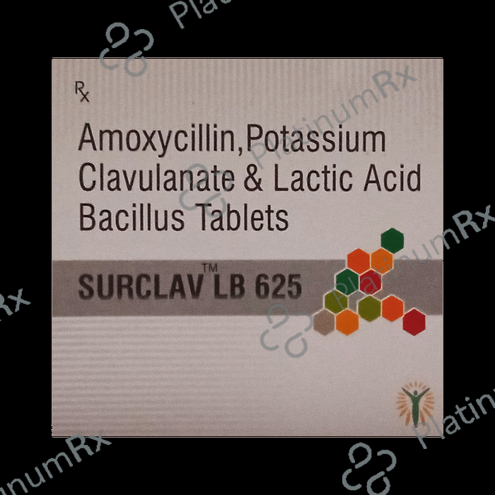 Surclav LB 625 Tablet