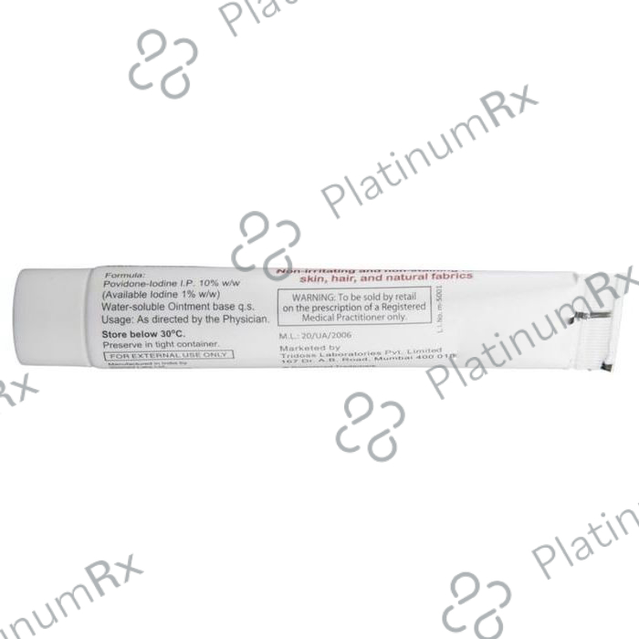 Wokadine 10% Ointment 15gm