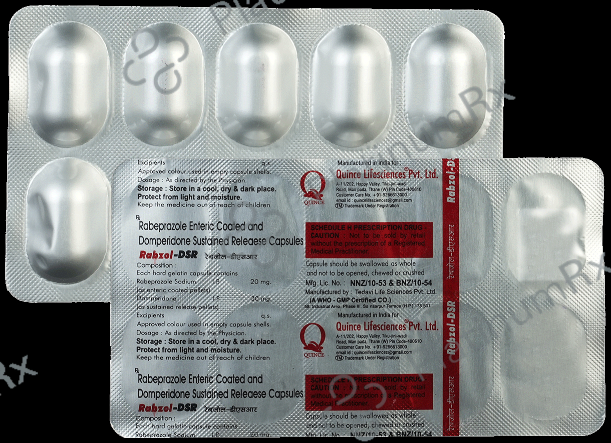 Rabzol-DSR 30mg/20mg Capsule