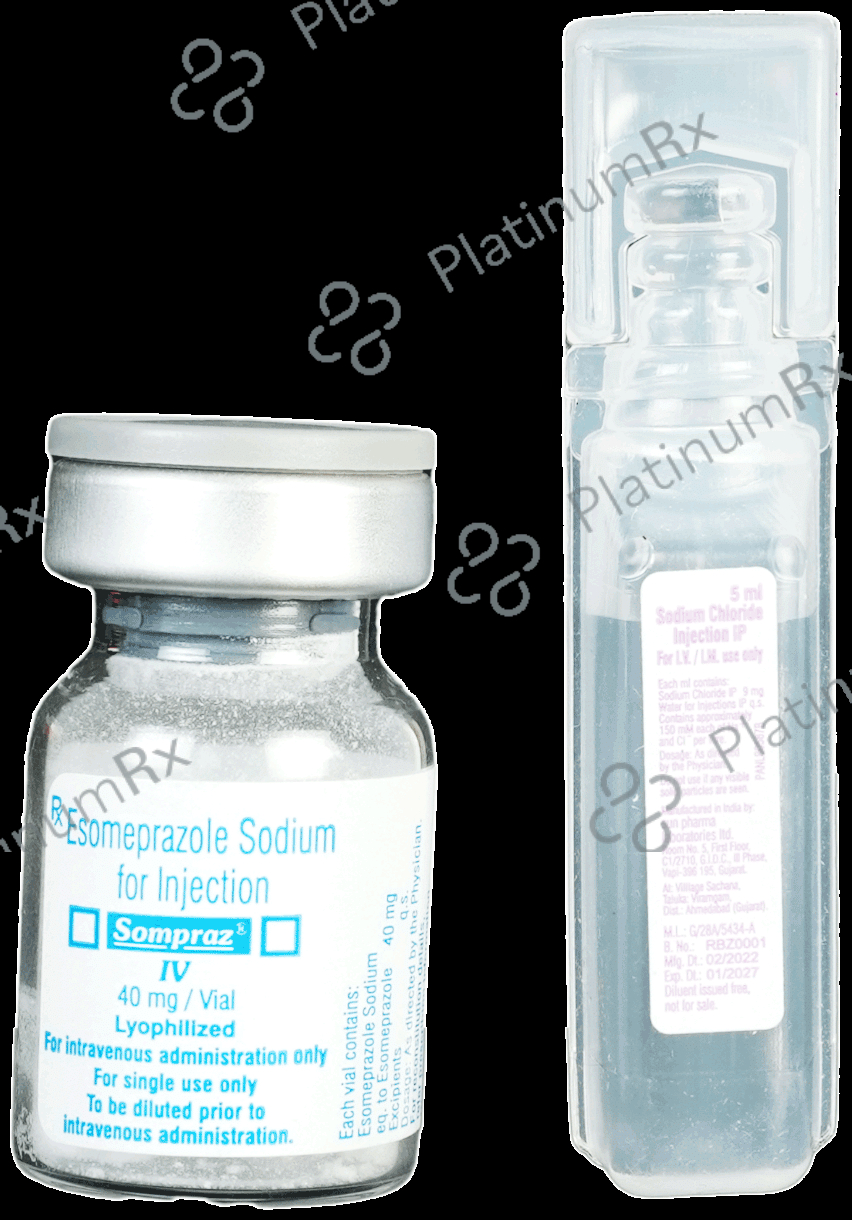 Sompraz 40mg Injection