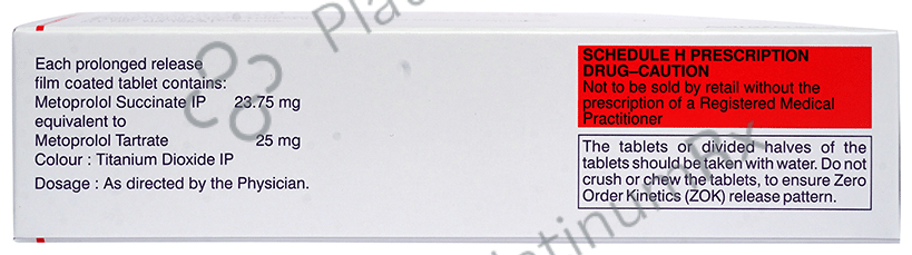 Seloken XL PR 25mg Tablet 30s