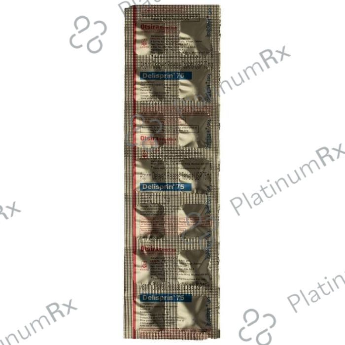 Delisprin 75mg Tablet 14s
