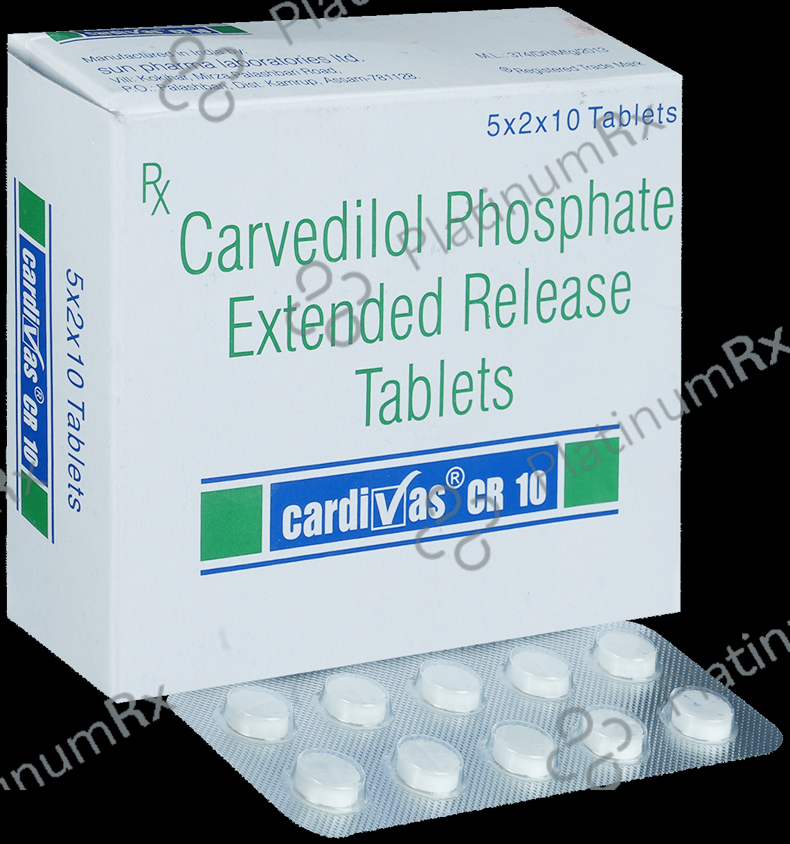 Cardivas CR 10mg Tablet 10s