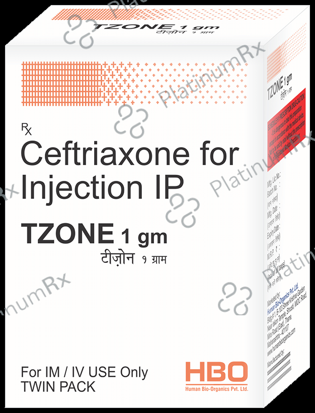 T Zone 1gm Injection