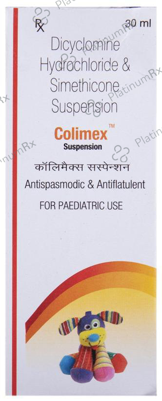 Colimex 10/40mg Suspension 30ml