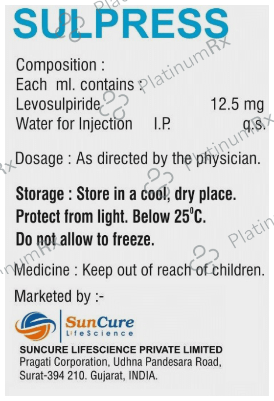 Sulpress Injection