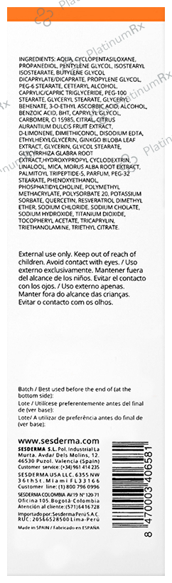 Sesderma C-Vit Radiance Glowing Facial Fluid