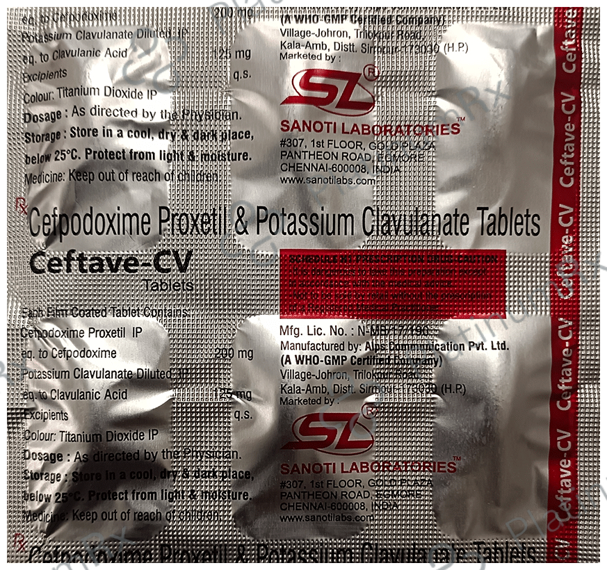 Ceftave-CV Tablet