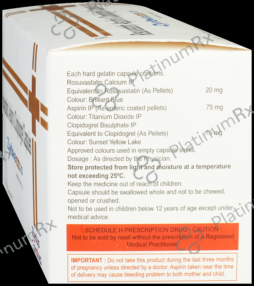 Zyrova Gold 20 Capsule 10s