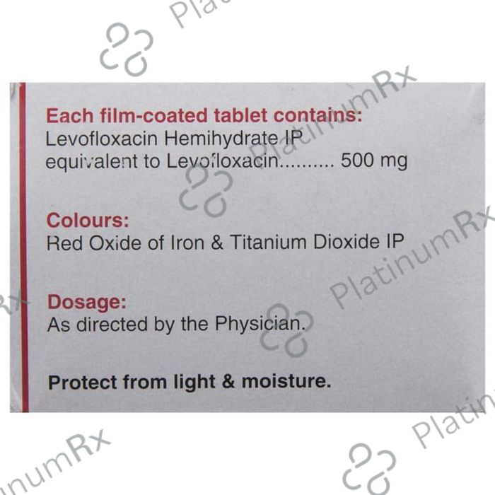 Levoflox 500mg Tablet 10s