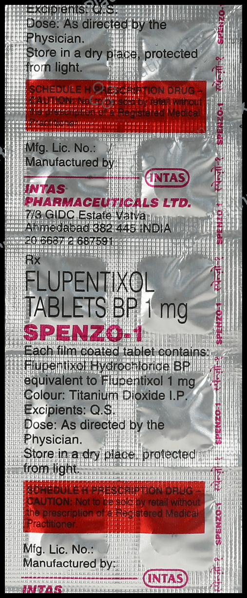 Spenzo 1mg Tablet 10s