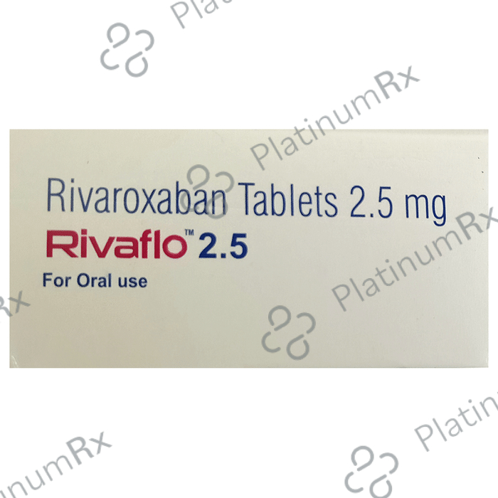 Rivaflo 2.5mg Tablet 10s