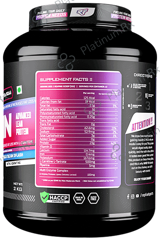 Repfuel Sports Whey In Advanced Lean Protein Powder Frooty Mango