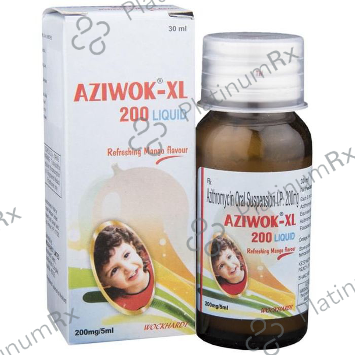 Aziwok XL 200mg Suspension 30ml