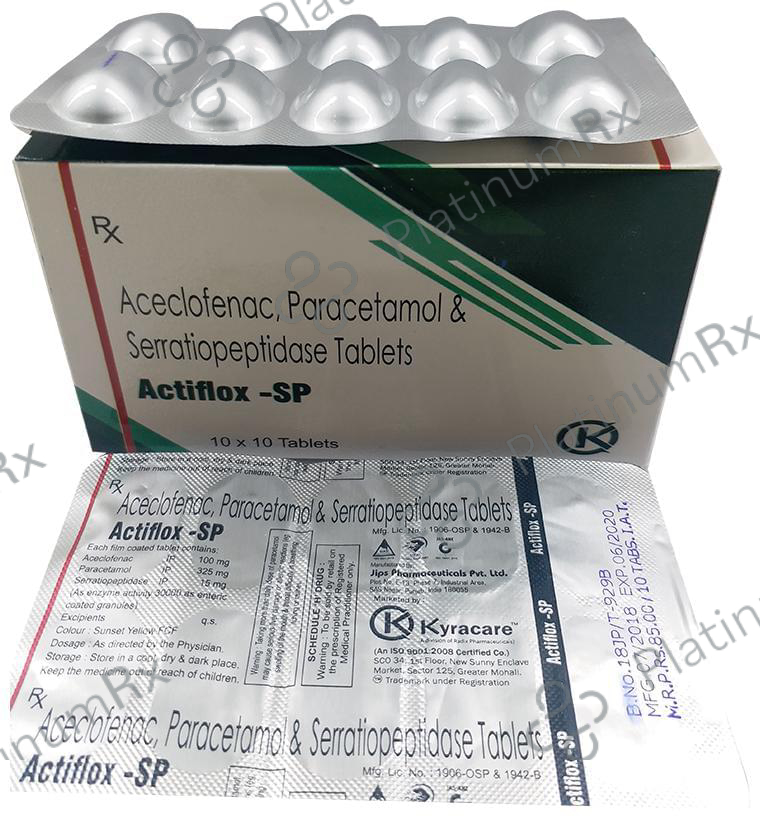 Actiflox-SP Tablet