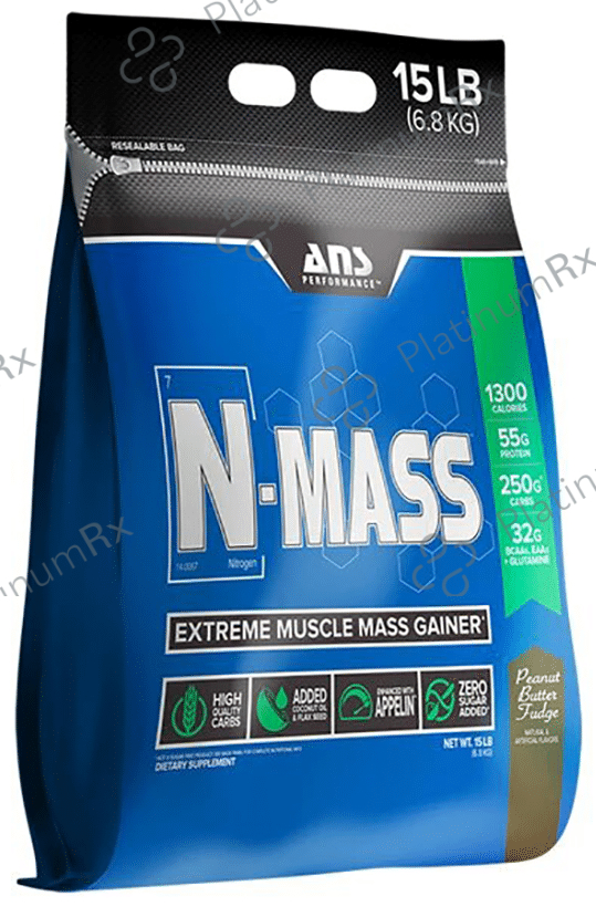 ANS Performance Peanut Butter Fudge N-Mass Extreme Muscle Mass Gainer