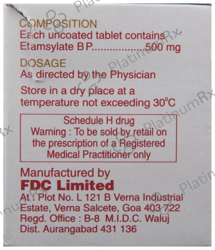 Ethasyl 500mg Tablet 10s