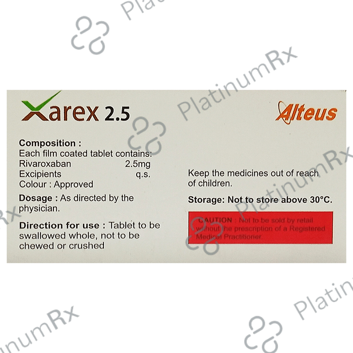 Xarex 2.5 Tablet