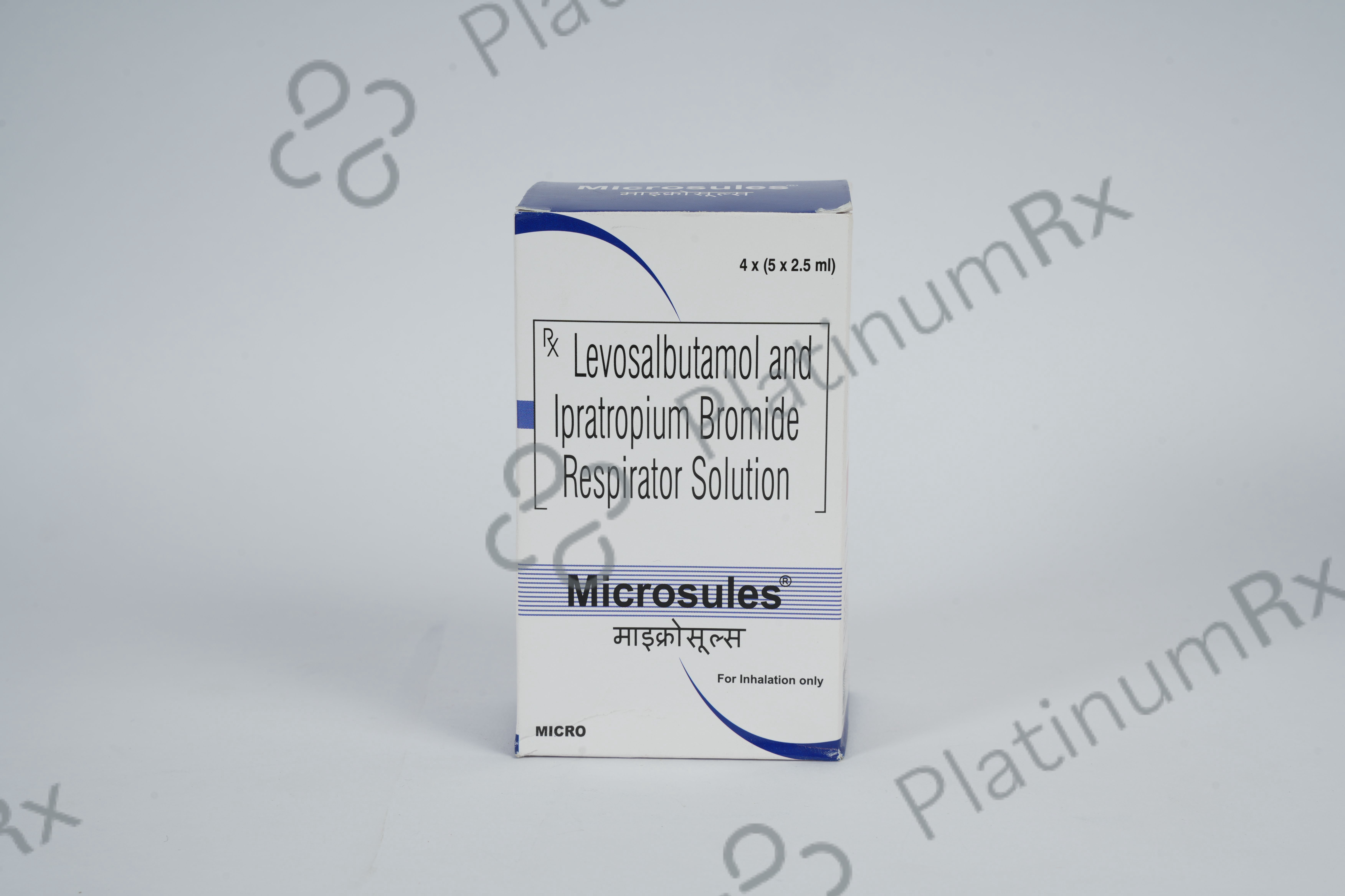 Microsules 500mcg/1.25mg Respules 2.5ml