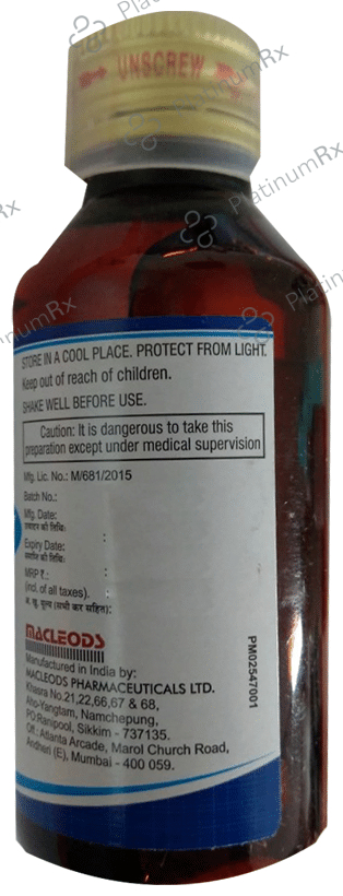 Lincotus DX Dry Cough Formula Syrup 100ml