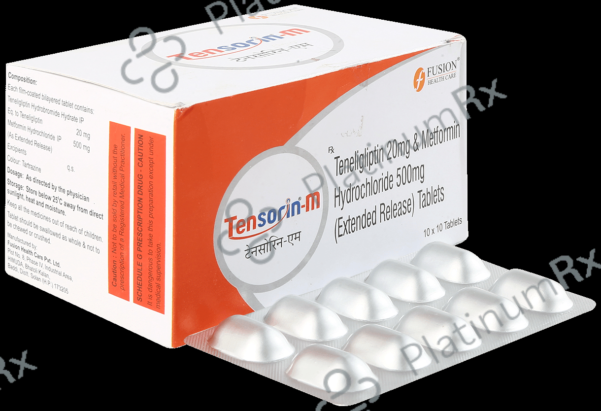 Tensorin M 500/20mg Tablet 10s