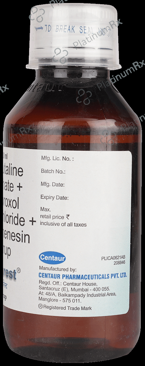 Kofarest 30/100/2.5mg Syrup 100ml