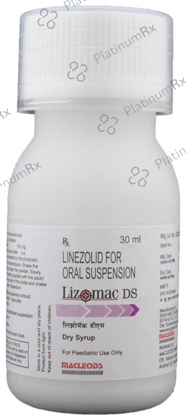 Lizomac DS 100mg Dry Syrup 30ml