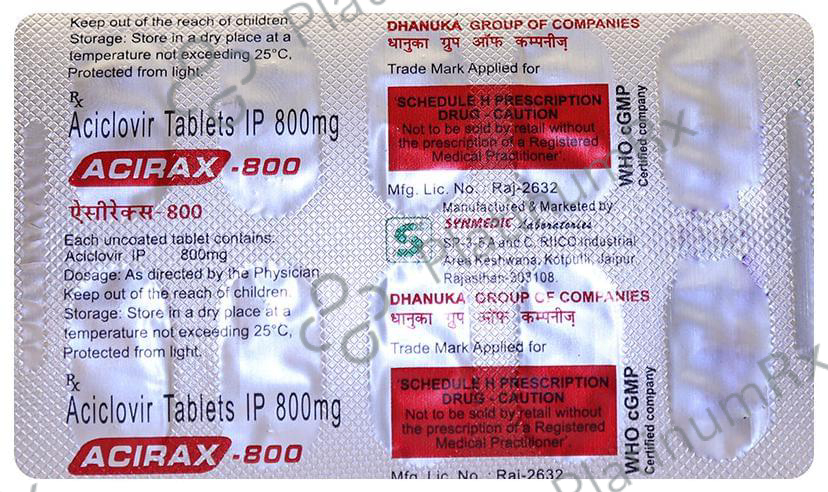 Acirax 800 Tablet