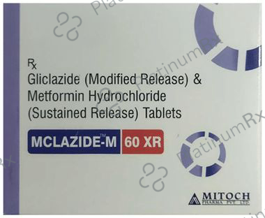 Mclazide-M 60 XR Tablet 15 Tablet SR