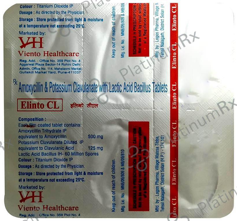 Elinto CL Tablet