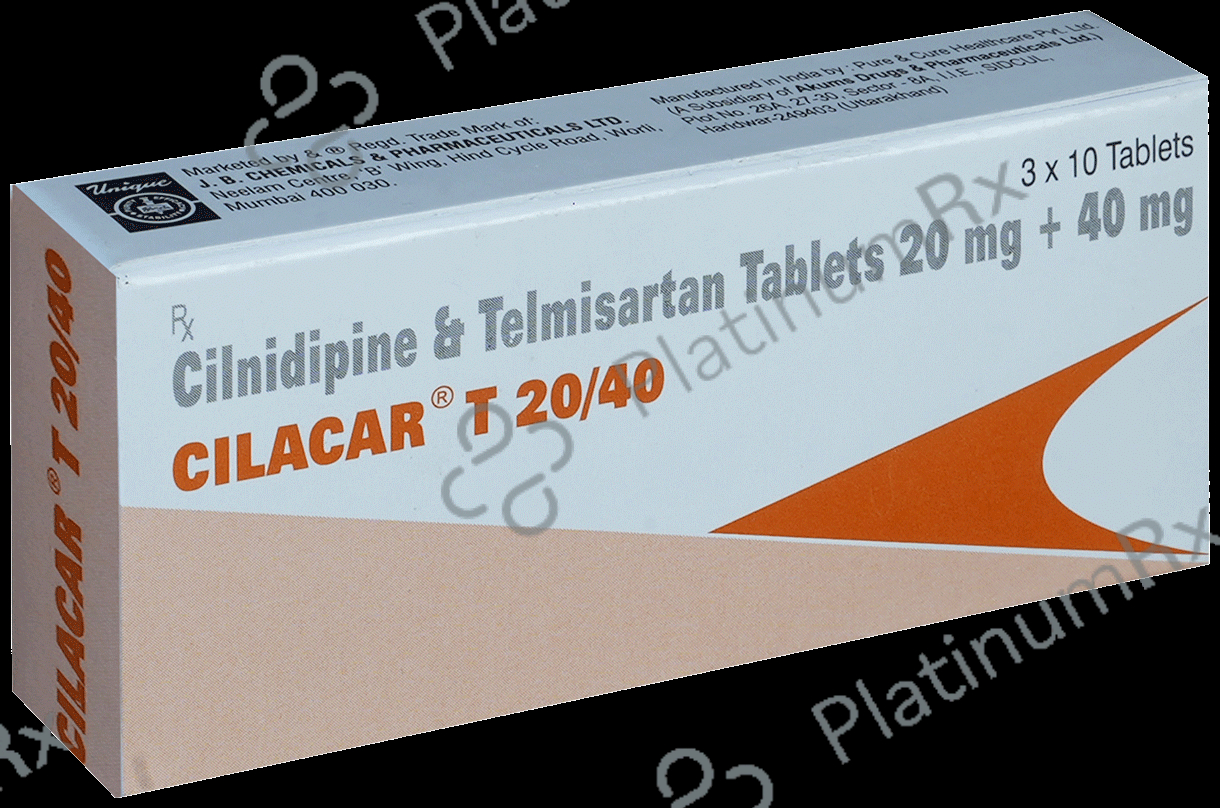 Cilacar T 20/40 Tablet 10 Tablet