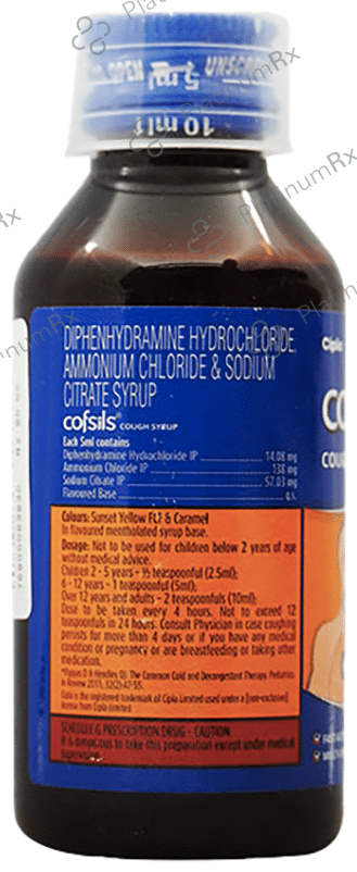 Cofsils Cough Syrup 100ml