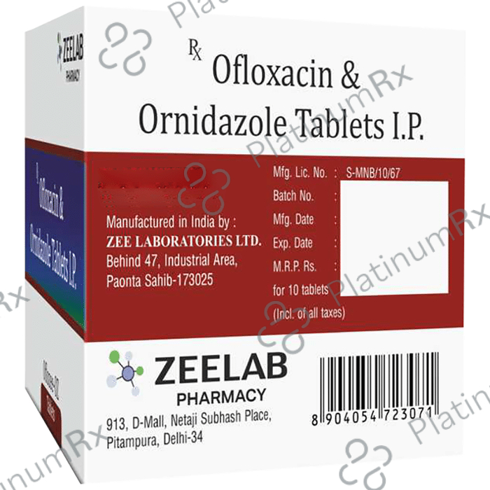 Oflozee-OZ Tablet
