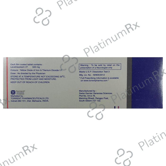 Torleva 500mg Tablet 10s