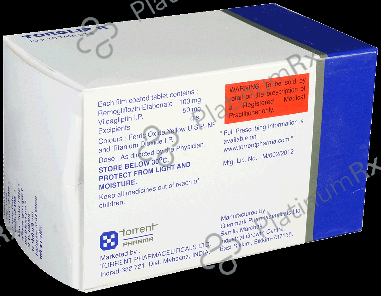 Torglip R 100/50mg Tablet 10s