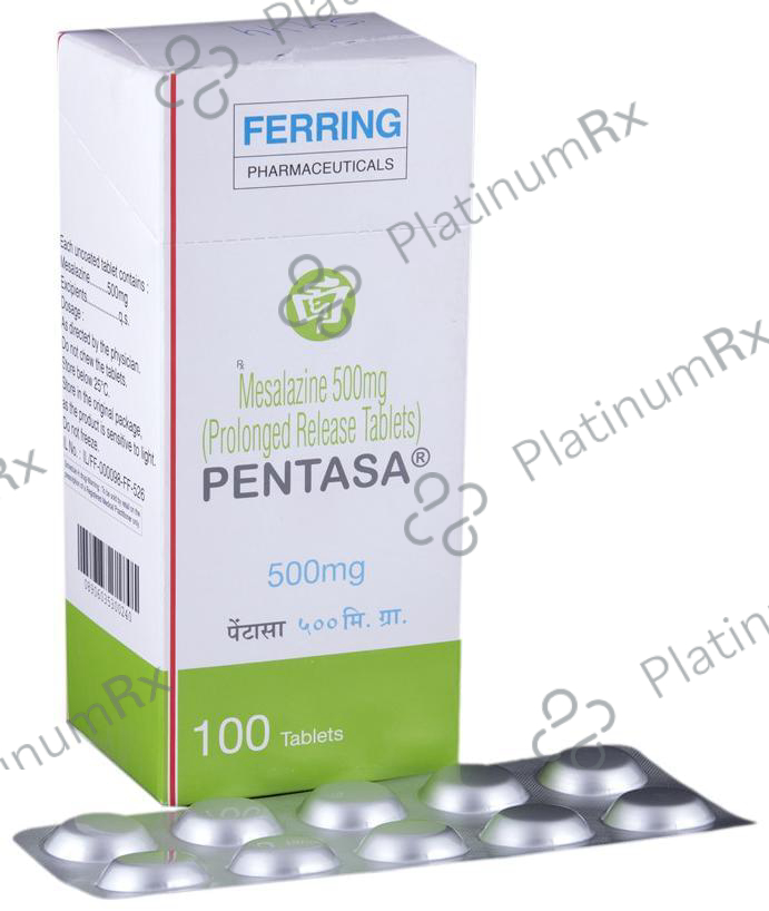 Pentasa PR 500mg Tablet 10s